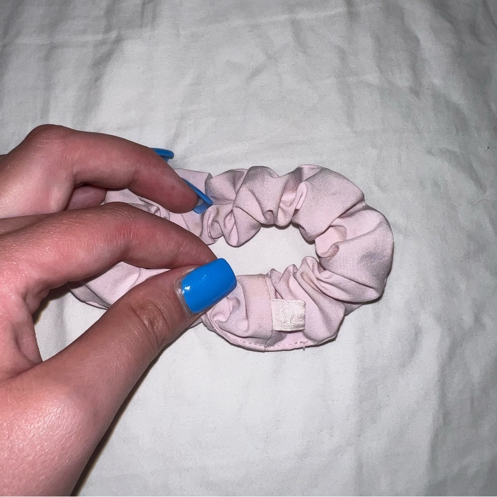 Light Pink Lululemon Scrunchie